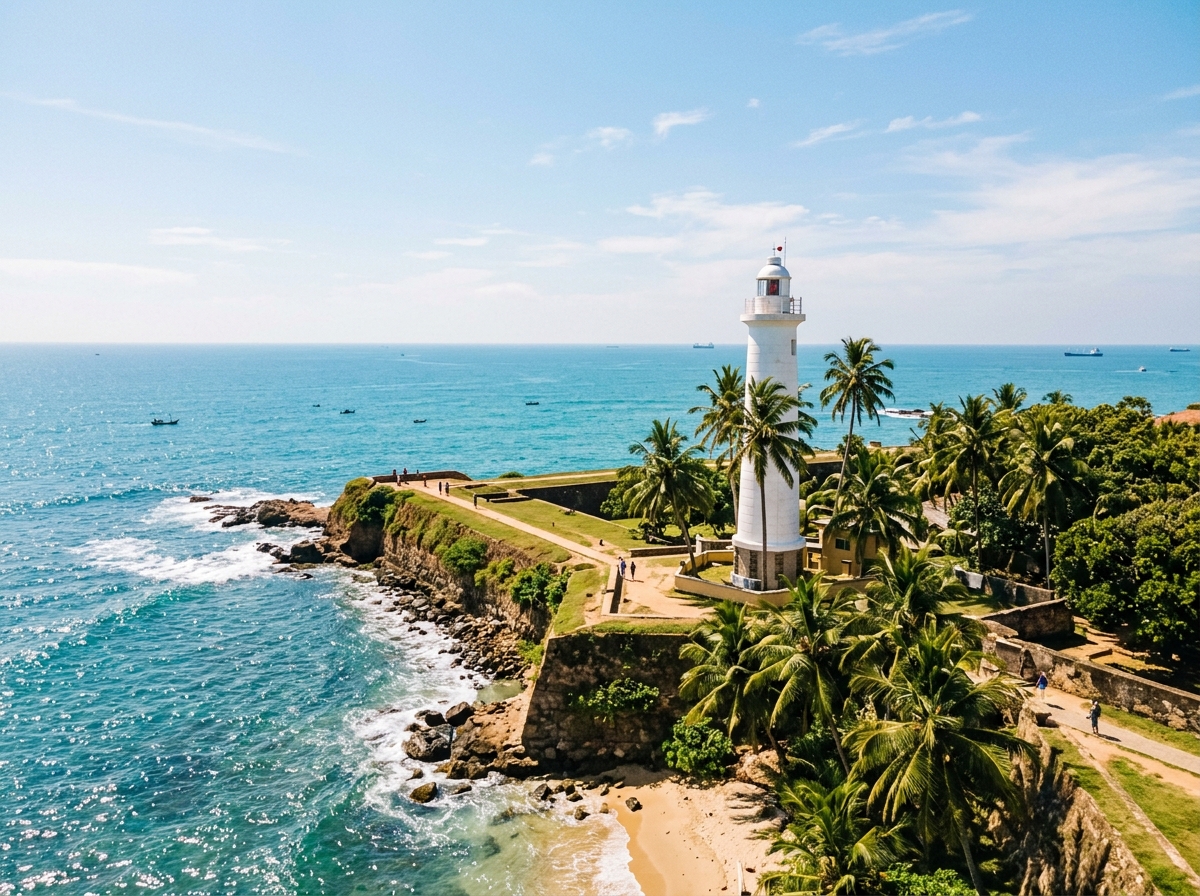 Colonial Galle Fort Lighthouse Coast